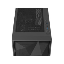 HOUSING GENESIS DIAXID 605F MIDI TOWER WITH USB-C WINDOW BLACK