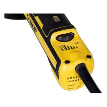 DEWALT DWE4357-QS nešiojamas šlifuoklis Diskinis šlifuoklis Juodas, geltonas 10500 RPM 1700 W