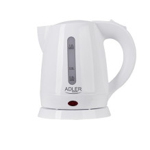 Adler AD 1272 electric kettle 1 L 1600 W Hazelnut, White