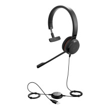 Jabra 5393-829-309 Ausinės / ausinės Laidinė galvos juosta biuras / skambučių centras juodas