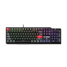 MSI Vigor GK41 Dusk LR US keyboard Gaming USB QWERTY English Black