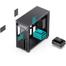 Kompiuterio dėklas JONSBO D41 MESH SCREEN Juodas