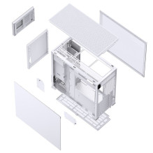 Kompiuterio dėklas JONSBO D41 MESH SCREEN Baltas