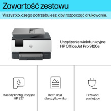 HP OfficeJet Pro 9120e All-in-One spausdintuvas terminis rašalinis spausdintuvas A4 4800 x 1200 DPI 22 ppm Wi-Fi