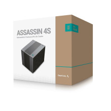 DeepCool ASSASSIN 4S procesorius Oro aušintuvas 14 cm Juoda 1 vnt.