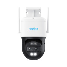 Reolink TrackMix Series W760 - 4K Outdoor Camera, Dual View, Auto-Zoom Tracking, 2.4 / 5Ghz Wi-Fi, Color Night Vision