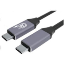 Gembird CCBP-USB4-CMCM240-1,5M Premium USB 4 Type-C įkrovimo ir duomenų kabelis, 40 Gbps, 240 W, 1,5 m