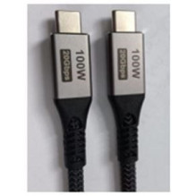 Gembird CCBP-USB3-CMCM100-1.5M USB cable USB 3.2 Gen 2 (3.1 Gen 2) USB C Black, Silver