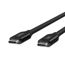 Belkin INZ001bt0.8MBK USB cable USB4 Gen 3x2 0.8 m USB C Black