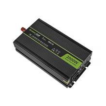 Green Cell INV10 maitinimo adapteris / inverteris Auto 2000 W Black