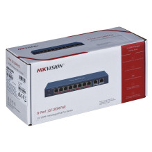 Hikvision DS-3E0310HP-E network links Non-managed Fast Ethernet (10 / 100) PoE support Blue