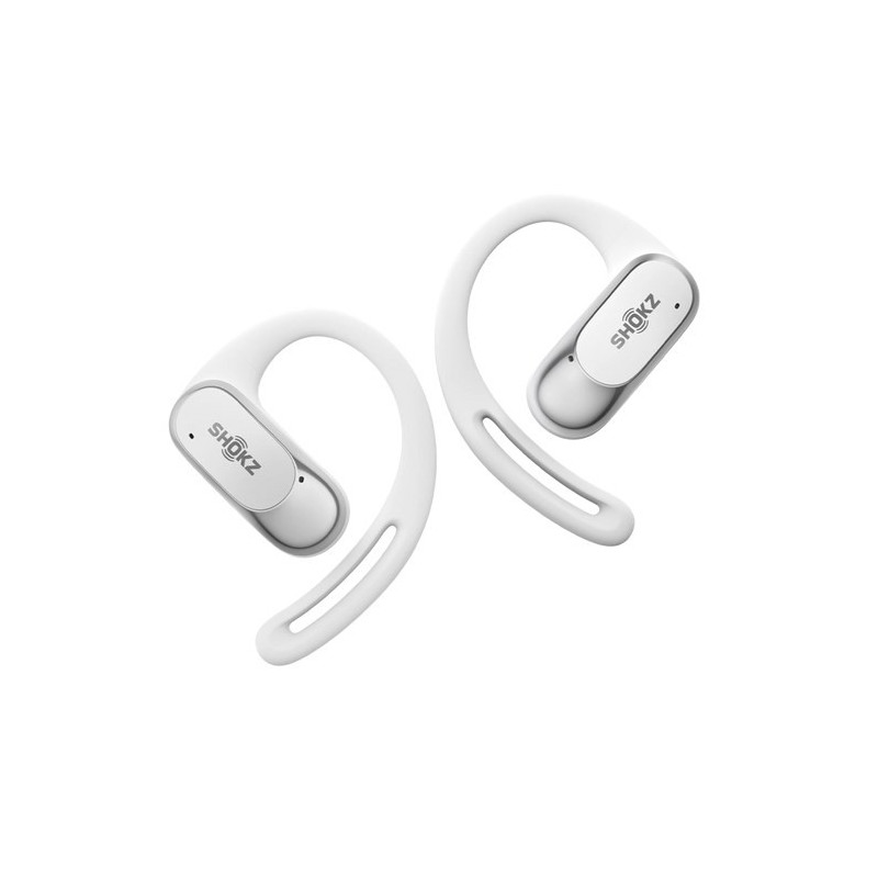 SHOKZ OpenFit Air, weiss Headset Wireless Ear-hook Calls / Music / Sport / Everyday Bluetooth White