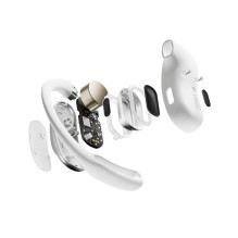 SHOKZ OpenFit Air, weiss Headset Wireless Ear-hook Calls / Music / Sport / Everyday Bluetooth White