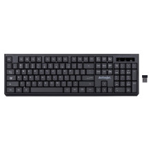 Activejet K-3911W Keyboard wireless black with 1x 1.5V AAA battery