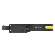 Savio FL-02 LED priekinis žibintas su judesio jutikliu, USB-C, 350 lm, diapazonas 80 m