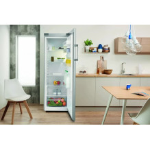 Indesit SI62SEU freestanding refrigerator Silver