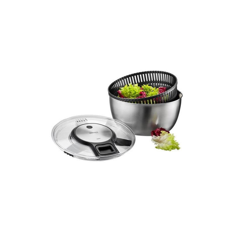 GEFU Speedwing salad spinner Stainless steel Button