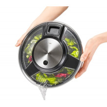 GEFU Speedwing salad spinner Stainless steel Button