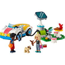 LEGO FRIENDS 42609 ELEKTRINIS AUTOMOBILIS IR Įkroviklis