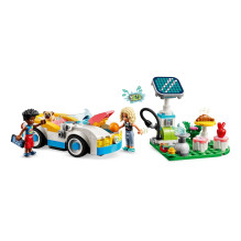 LEGO FRIENDS 42609 ELEKTRINIS AUTOMOBILIS IR Įkroviklis