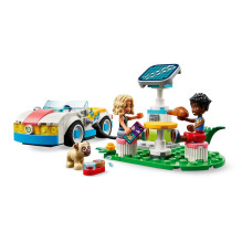 LEGO FRIENDS 42609 ELEKTRINIS AUTOMOBILIS IR Įkroviklis