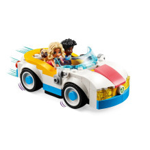 LEGO FRIENDS 42609 ELEKTRINIS AUTOMOBILIS IR Įkroviklis