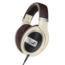 Sennheiser HD 599 ausinės su galvos juosta ruda, dramblio kaulo spalva