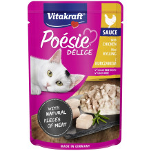 VITAKRAFT Poésie Delice Mėsos pasirinkimas - šlapias kačių maistas - 6 + 1 x 85g