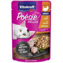 VITAKRAFT Poésie Delice Meat selection - wet cat food - 6 + 1 x 85g