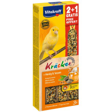 VITAKRAFT Kräcker Honey and sesame - treats for canary - 2 + 1