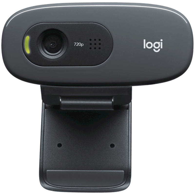 LOGITECH C270 HD internetinė kamera – JUODA – USB