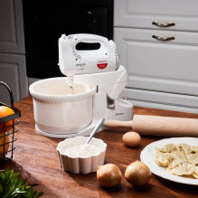 SMAPP Hand Mixer with 2 bowls 451.66 White