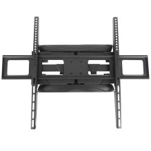 Maclean MC-423 TV Mount Full Motion Wall TV Bracket 43&quot;-100&quot; 80kg max VESA 800x600 Adjustable Tilting Rotating