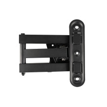 Maclean MC-417 Full Motion TV Monitor Wall Mount 13-32&quot; 30kg max. VESA 100x100 Black Powder Coated Universal Holder