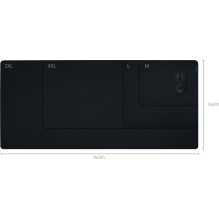 Razer Gigantus V2 - Medium Gaming mouse pad Black, Green