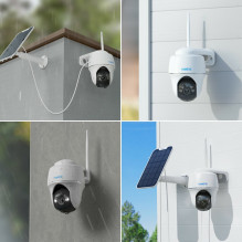 Reolink Argus Series B430 - 5MP Outdoor Wi-Fi Camera, Pan &amp; Tilt, Person / Vehicle / Animal Detection, Color Night V