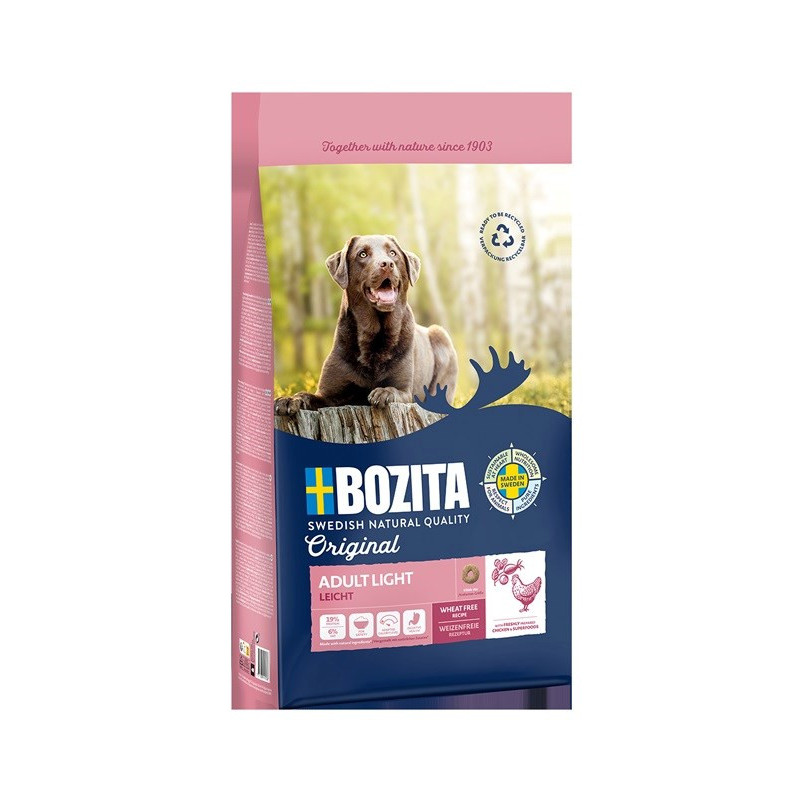 BOZITA Original Adult Light Chicken - dry dog food - 12kg