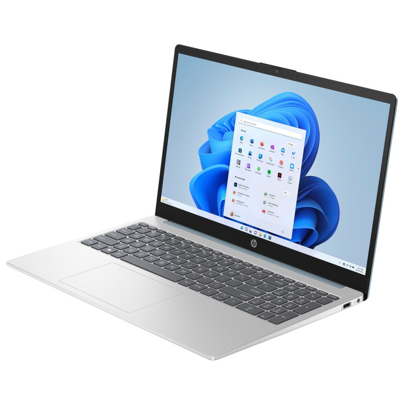 HP 15-fd0729nw Intel® Core™ i3 i3-N305 nešiojamas kompiuteris 39,6 cm (15,6 colio) Full HD 8 GB DDR4-SDRAM 256 GB SSD Wi