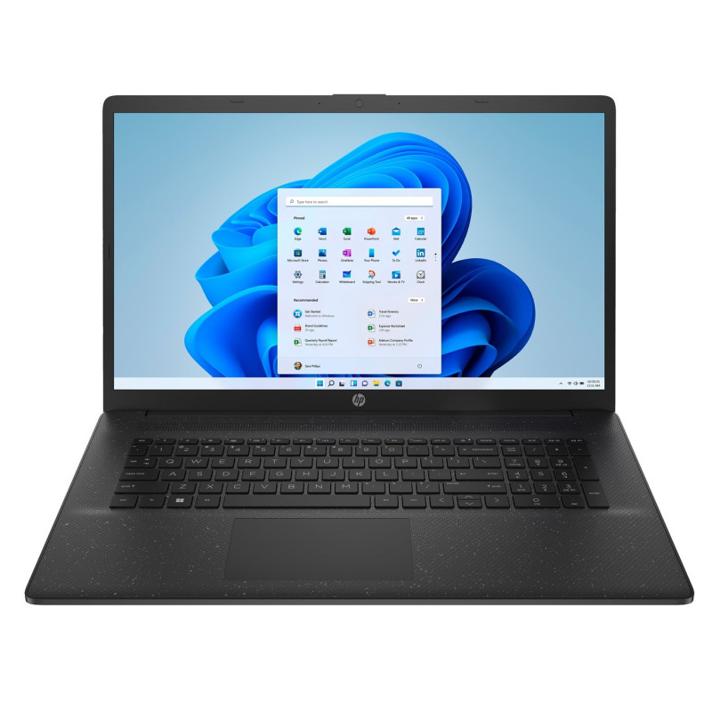 HP 17-cn3159nw Intel® Core™ i3 i3-N305 nešiojamas kompiuteris 43,9 cm (17,3 colio) Full HD 8 GB DDR4-SDRAM 256 GB SSD Wi