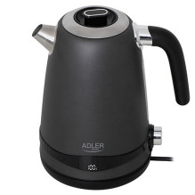 Adler AD 1295 Plieninis virdulys 1,7 l Satino pilka