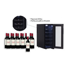 Adler AD 8083 Beverage / wine larder Black