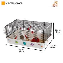 FERPLAST Hamsters 9 Space - Cage