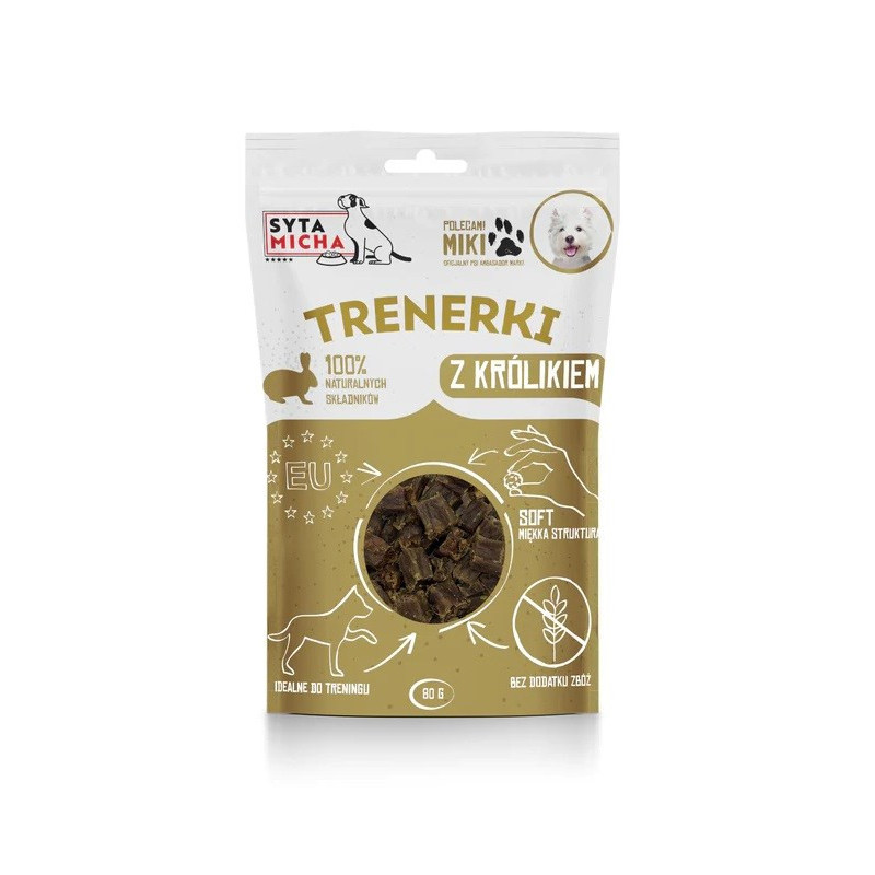 SYTA MICHA Treats with rabbit - dog treat - 80g