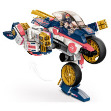 LEGO NINJAGO 71792 SORA'S TRANSFORMING MECH BIKE RACER