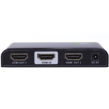 Techly IDATA HDMI2-4K2 video splitter HDMI 2x HDMI