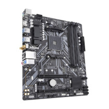 GIGABYTE B450M DS3H WIFI Motherboard - Supports AMD Series 5000 CPUs, up to 3600MHz DDR4 (OC), 1xPCIe 3.0 x4 M.2, WIFI, 