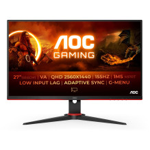 Monitorius - AOC G2 Q27G2E, Juodas, Raudonas