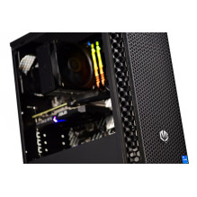 Stacionarus Kompiuteris - Actina Intel® Core™ i5-12400F, 16 GB DDR4, 1 TB SSD, NVIDIA GeForce RTX 3060, Juodas