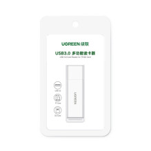 Atminties kortelių skaitytuvas Ugreen CM104 USB-A 3.0 to TF / SD (40752) juodas