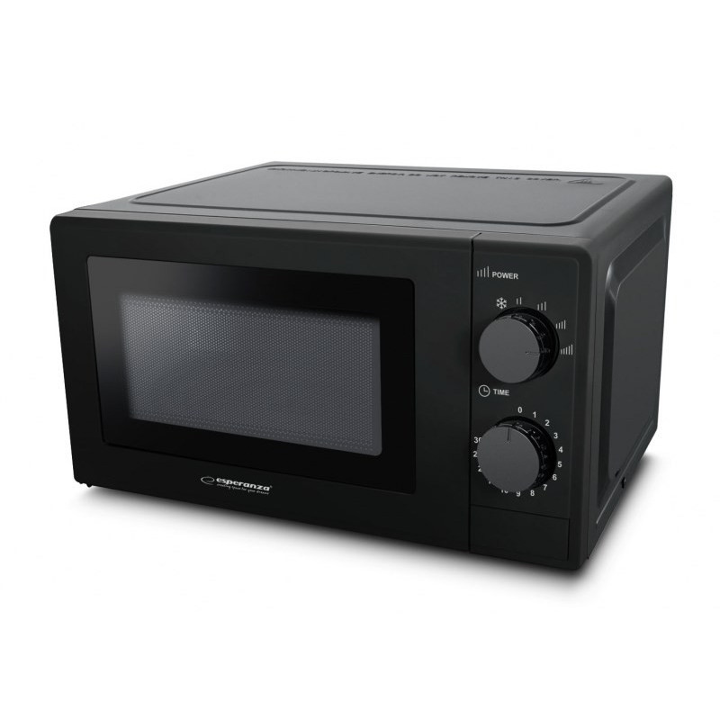 Esperanza STOVE Countertop Solo microwave 20 L 700 W Black